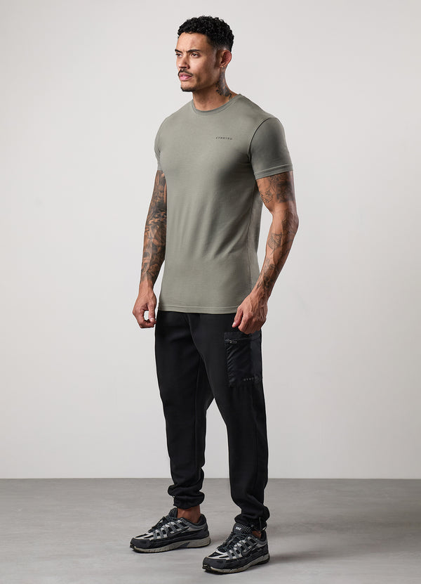 Gym King Mindset Graphic Tee Khaki