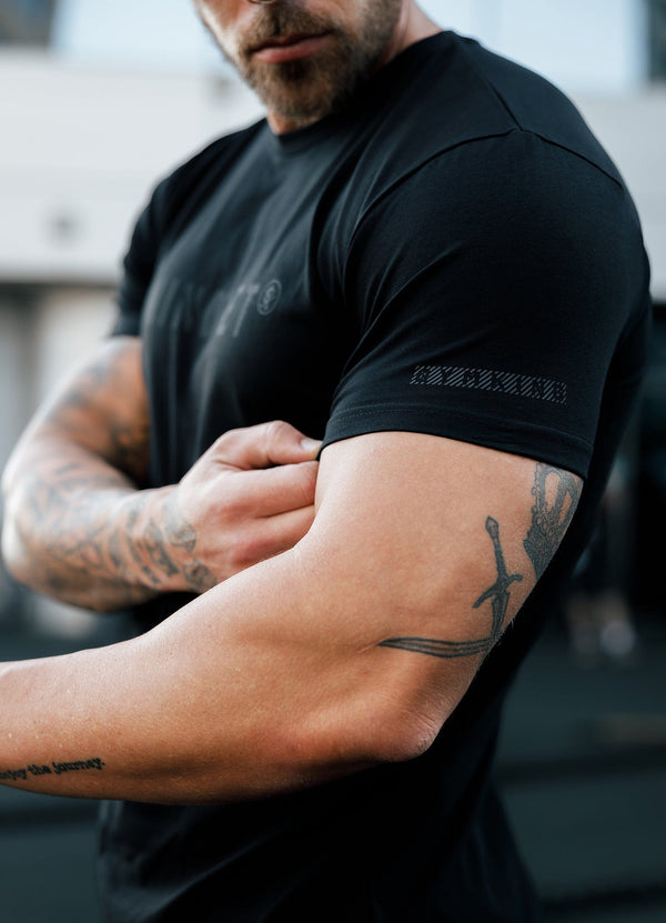 Gym King Mindset Jersey Tee Black