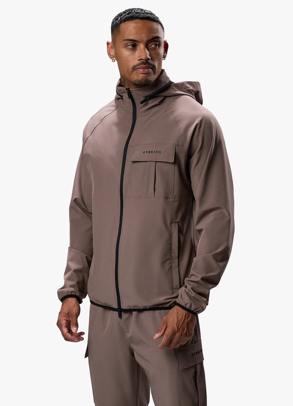 Gym King Mini Ripstop Woven Utility Jacket Iron