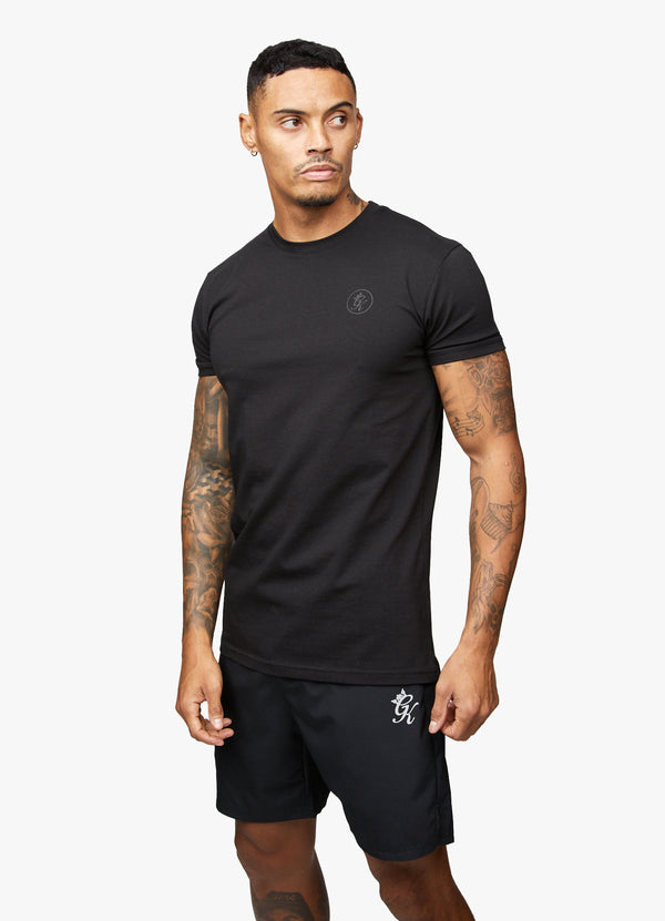 Gym King Nothing Beats Belief Tee Black