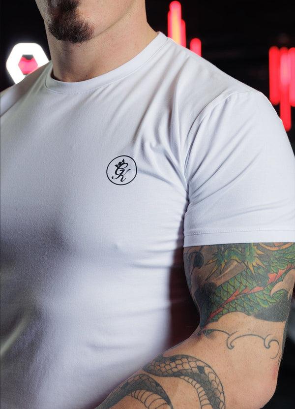 Gym King Nothing Beats Belief Tee White