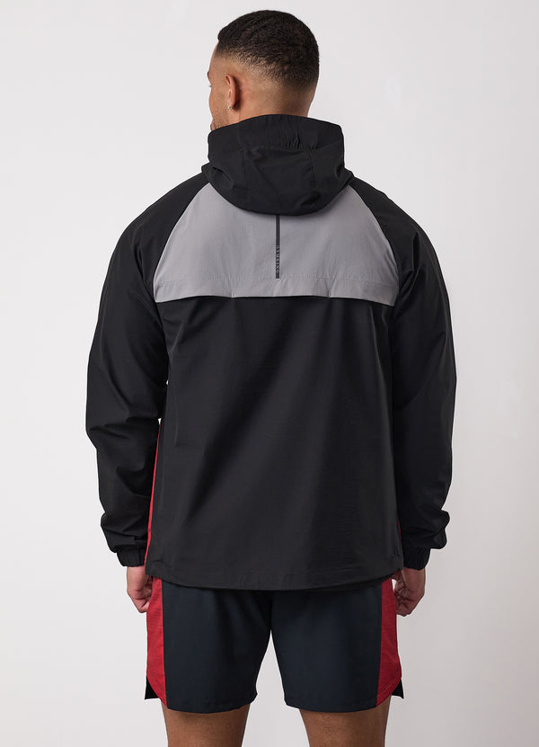 gym king Ombre Windbreaker Salsa/Black/Light Grey