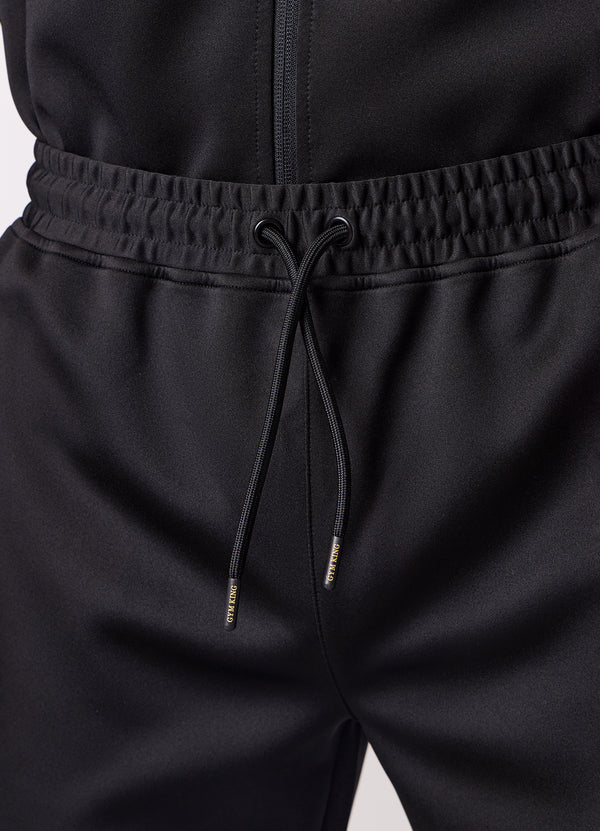 Gym King Poly Jogger Black