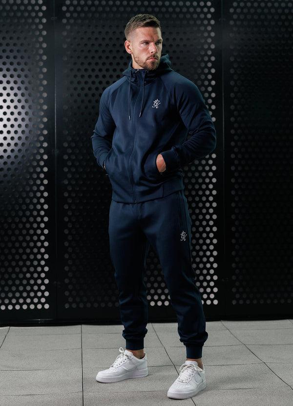 Gym King Poly Tracksuit Bottom Navy