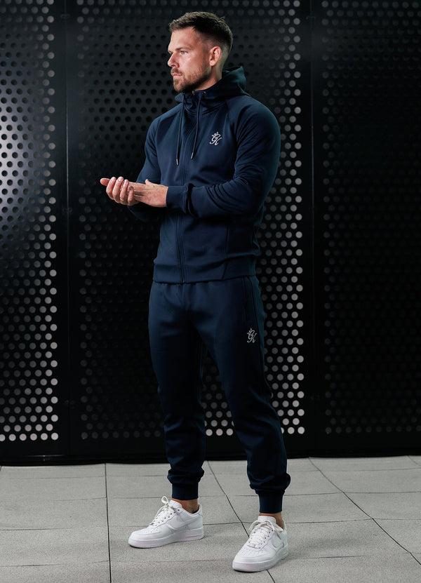gym king Poly Tracksuit Bottom Navy