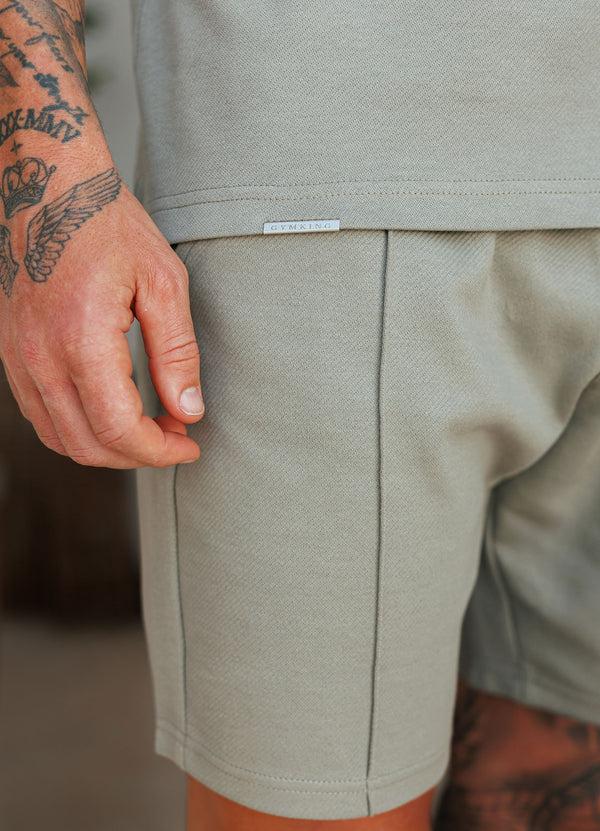 gym king Portals Texture Short Soft Khaki