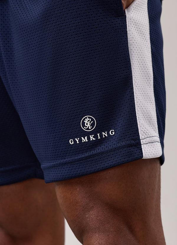 Gym King Pro Classic Mesh Short GK Navy