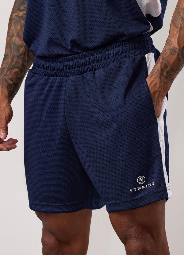 Gym King Pro Classic Mesh Short GK Navy