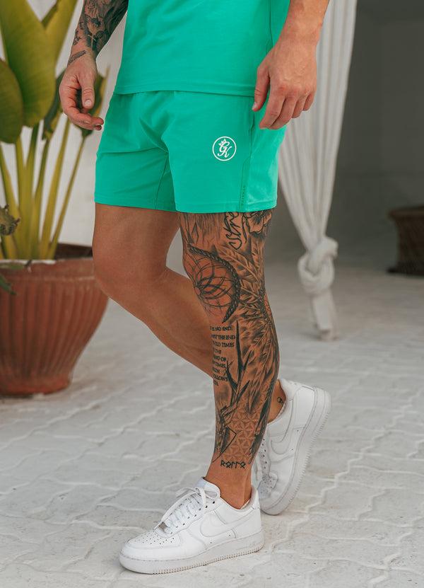 Gym King Pro Jersey Short Apple Green