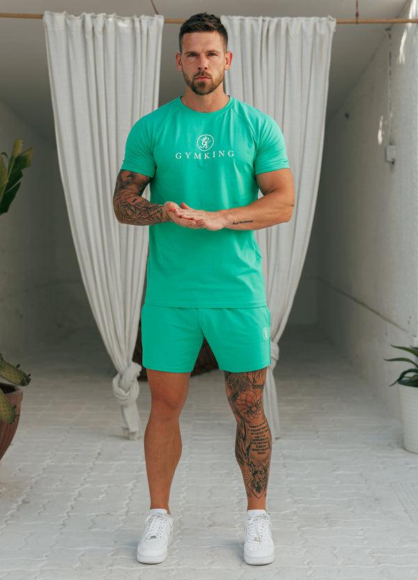 gym king Pro Jersey Short Apple Green
