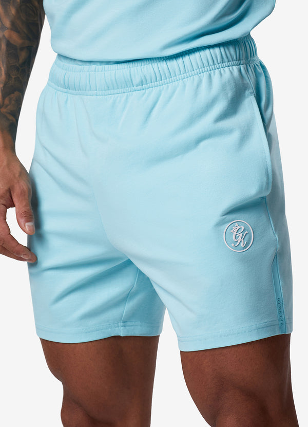 gym king Pro Jersey Short Aqua Sky