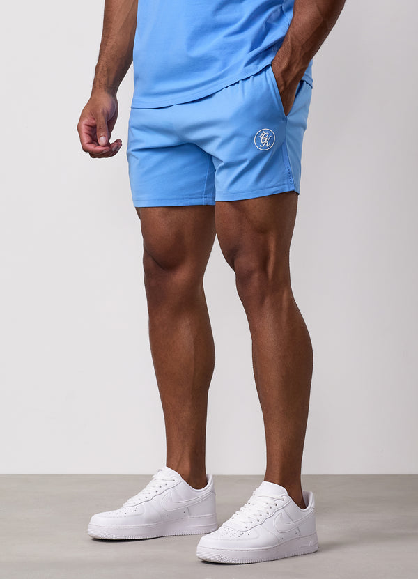 Gym King Pro Jersey Short Azure Blue