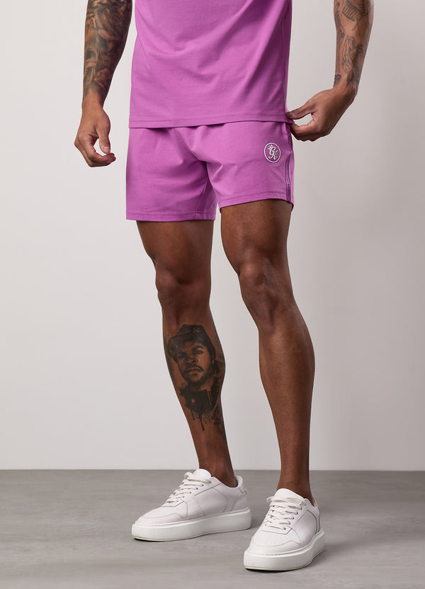 Gym King Pro Jersey Short Magenta Purple