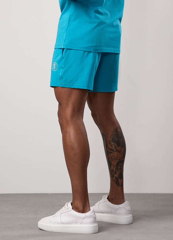 Gym King Pro Jersey Short Marine Teal