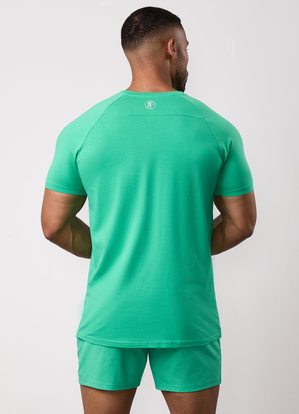 Gym King Pro Jersey Tee Apple Green
