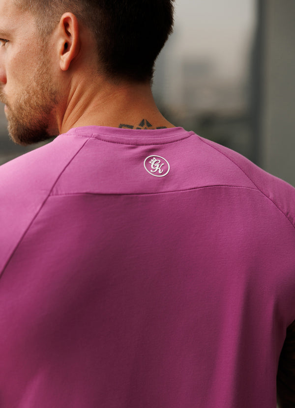 Gym King Pro Jersey Tee Magenta Purple
