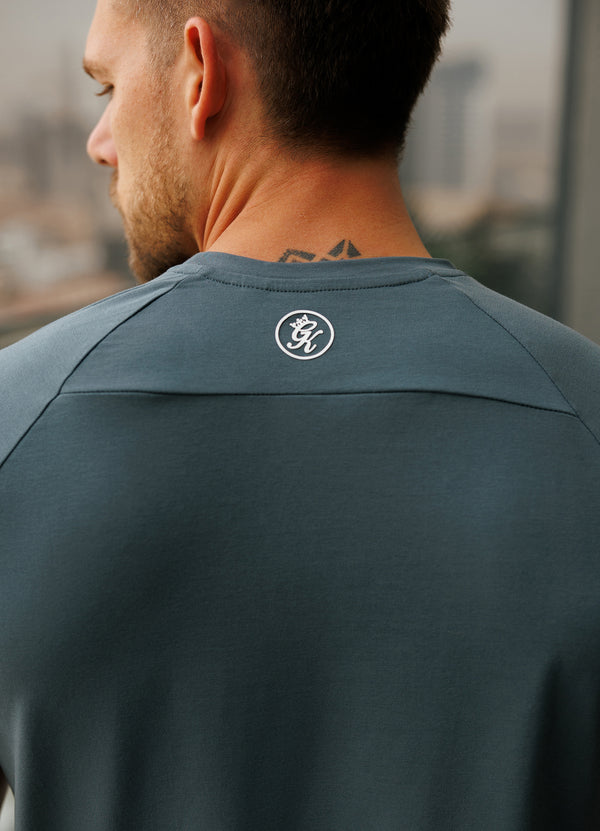 Gym King Pro Jersey Tee Slate Grey