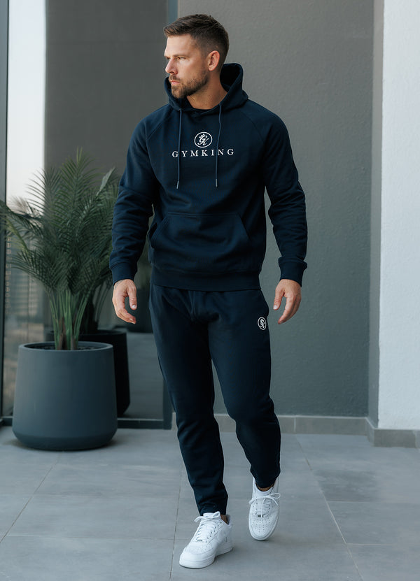 Gym King Pro Logo Hood Navy