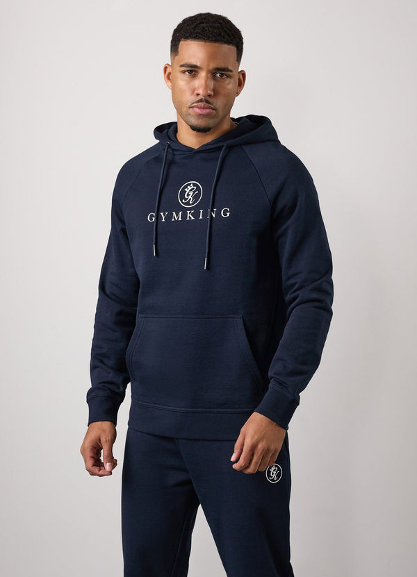 Gym King Pro Logo Hood Navy
