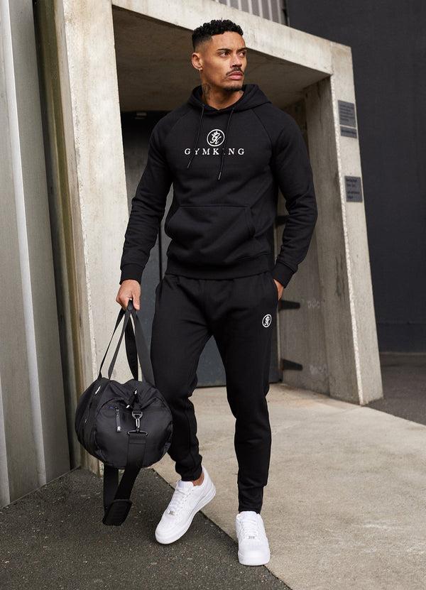 Gym King Pro Logo Jogger Black