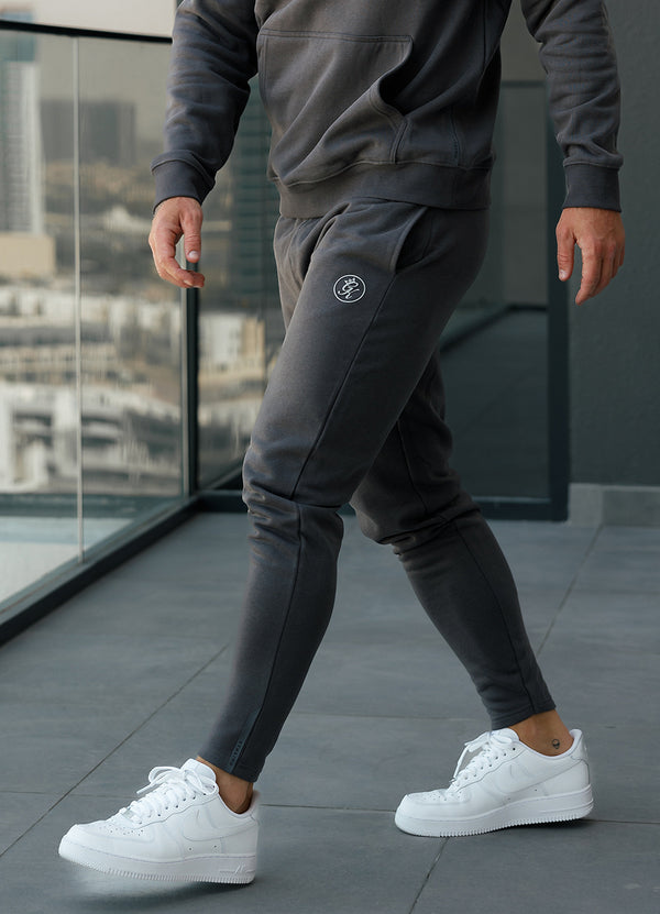 Gym King Pro Logo Jogger Graphite