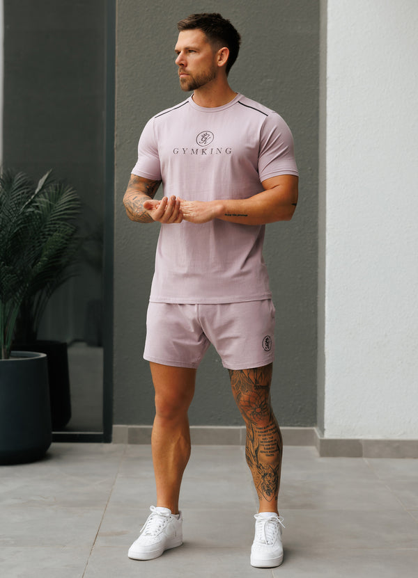 Gym King Pro V2 Jersey 6" Short Lilac Smoke