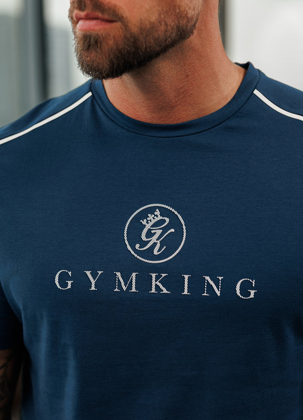 Gym King Pro V2 Tee Moonlight Blue