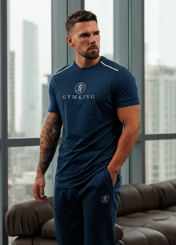 Gym King Pro V2 Tee Moonlight Blue