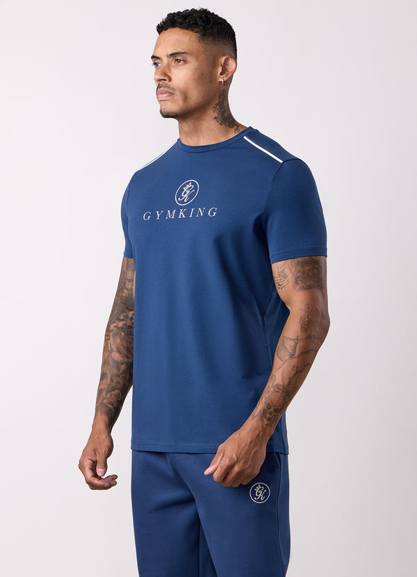 Gym King Pro V2 Tee Moonlight Blue