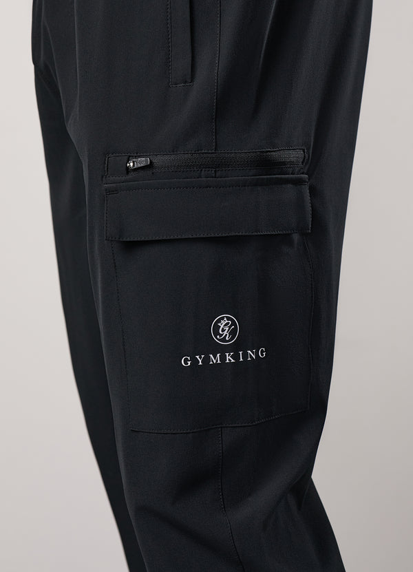 Gym King Pro Woven Cargo Black
