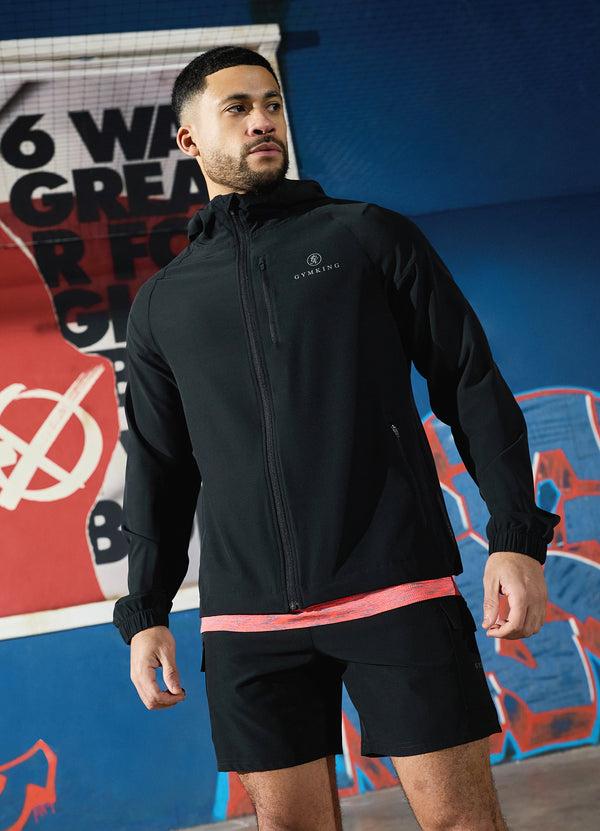 Gym King Pro Woven Hood Black