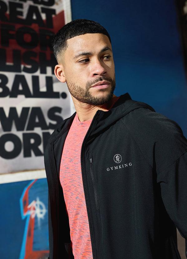 Gym King Pro Woven Hood Black