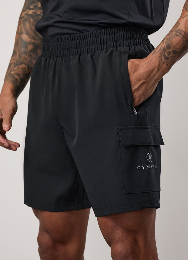 Gym King Pro Woven Short Black