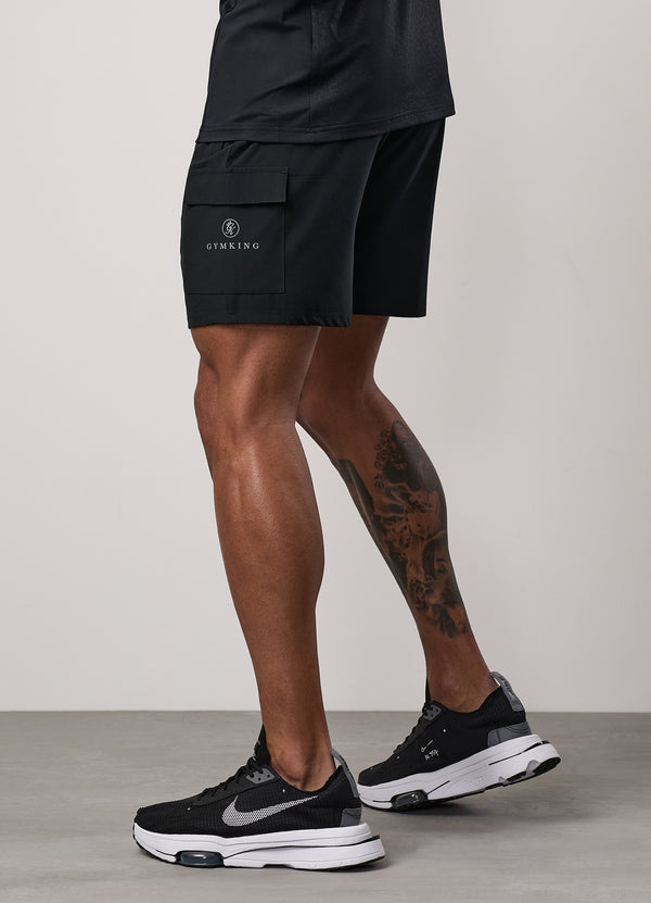 Gym King Pro Woven Short Black