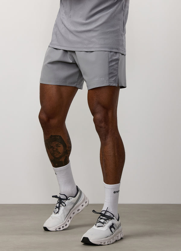 Gym King Progress Panel Short Urban Grey