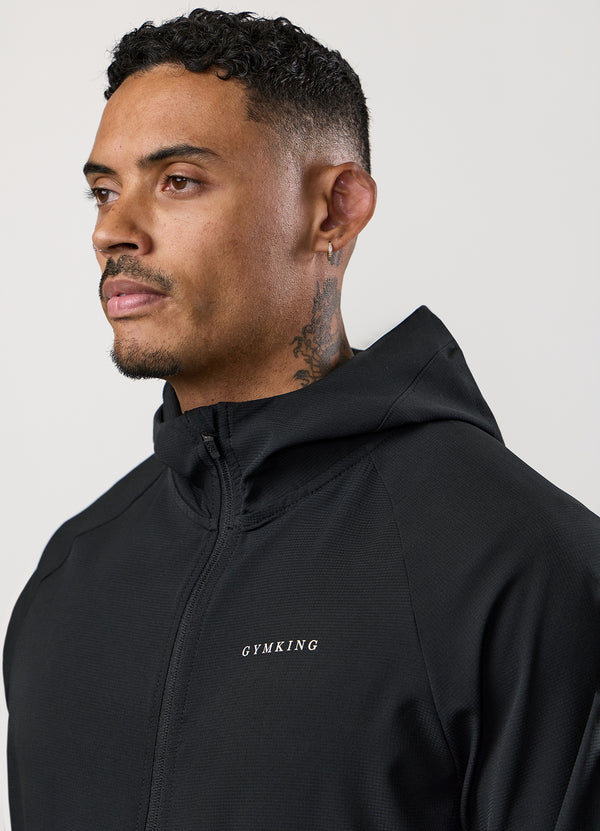 Gym King Progress Windbreaker Black/Graphite