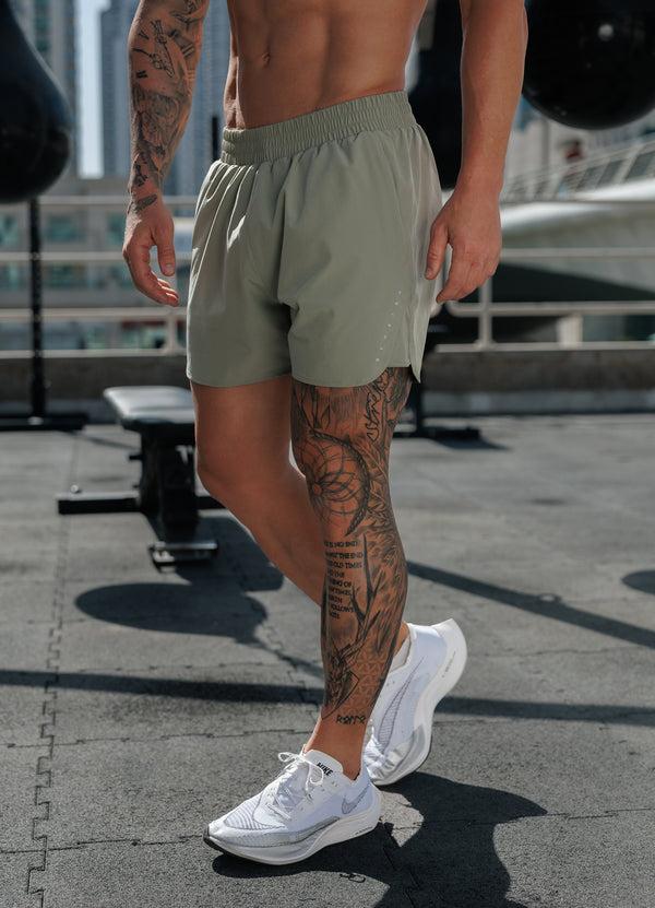 Gym King Purpose Short Soft Khaki