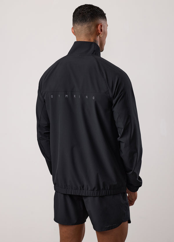 Gym King Purpose Tracksuit Top Black