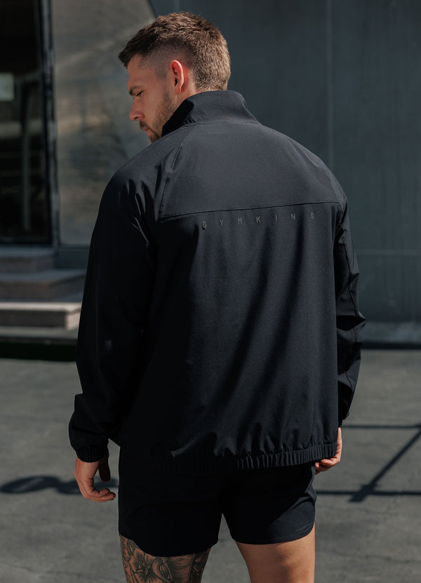 gym king Purpose Tracksuit Top Black