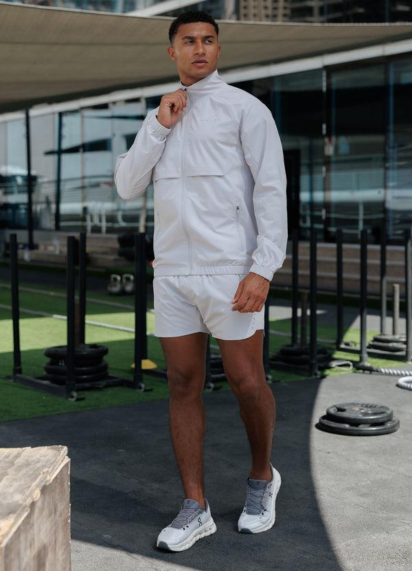 Gym King Purpose Tracksuit Top Light Grey