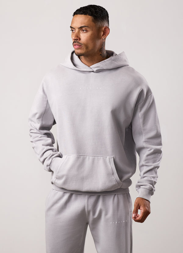 Gym King Purpose Washed Hood Urban Grey