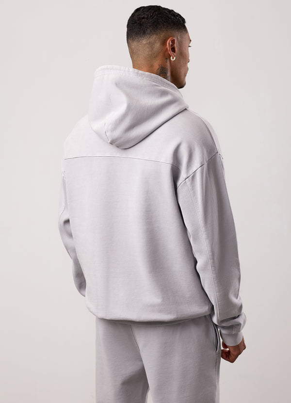 Gym King Purpose Washed Hood Urban Grey