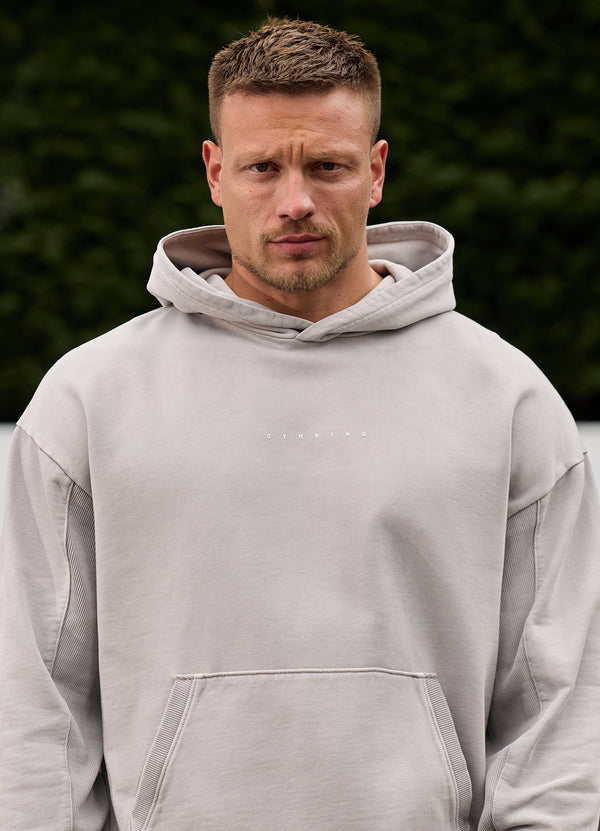 gym king Purpose Washed Hood Urban Grey