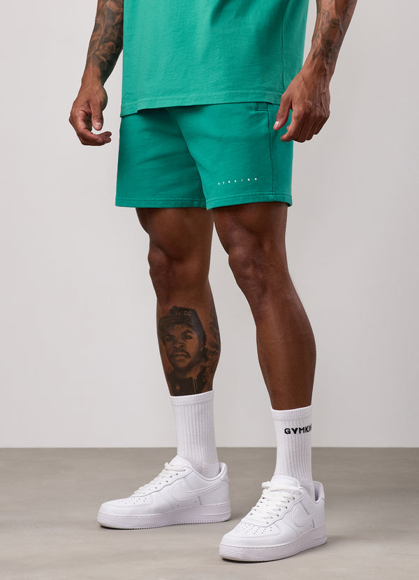 Gym King Purpose Washed Short Aqua Teal