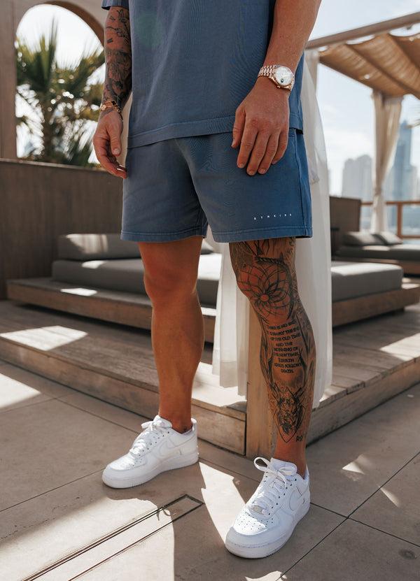 gym king Purpose Washed Short Deep Indigo
