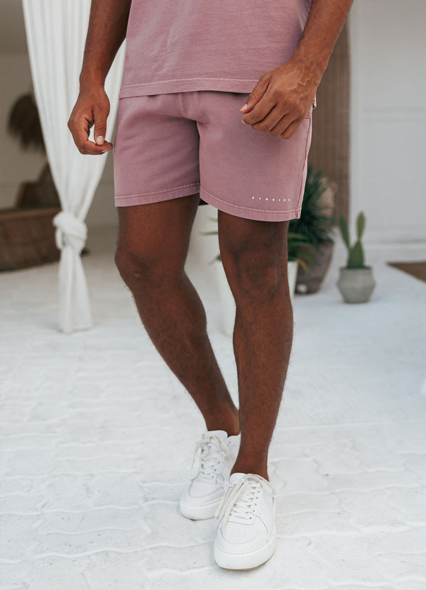 Gym King Purpose Washed Short Dusky Mauve