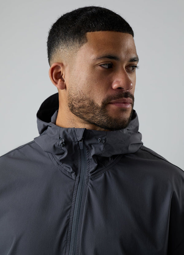 Gym King Pursuit 1/2 Zip Hood Graphite