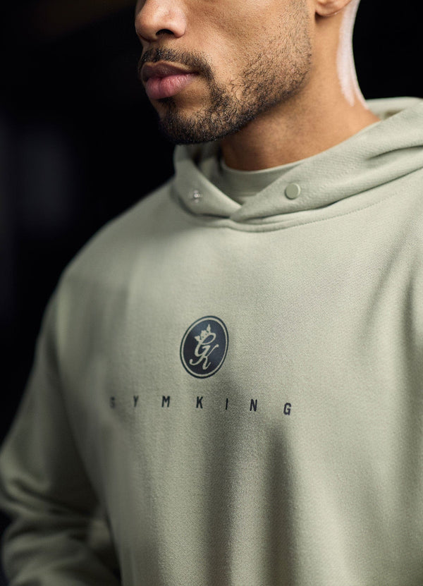 Gym King Rebellion Pro Hood Light Khaki