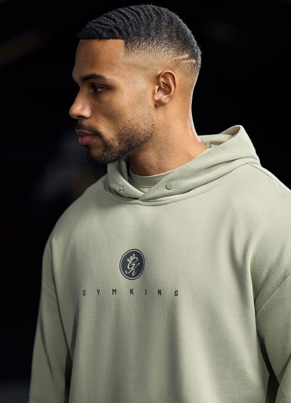 gym king Rebellion Pro Hood Light Khaki