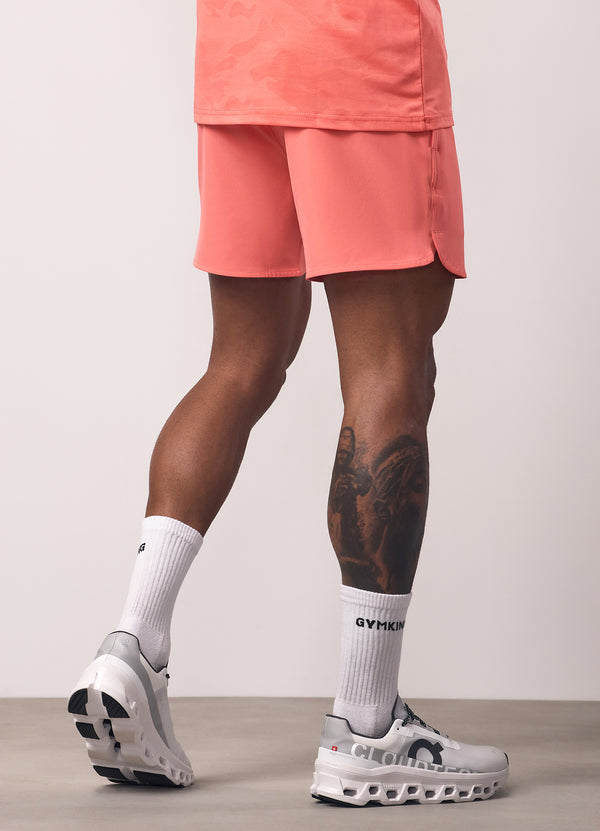 gym king Relentless 4" Short Coral Punch